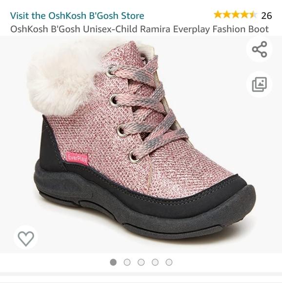 Other - Girl toddler pink sparkly boots